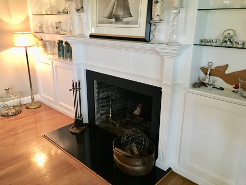 Plymouth fireplace restoration