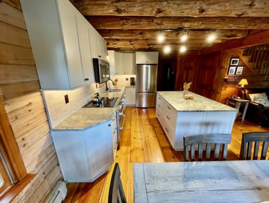 Plymouth Kitchen Remodeler creates indistinguishable flooring