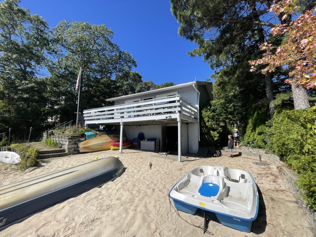 Before Home Addition for cottage on the pond in Plymouth