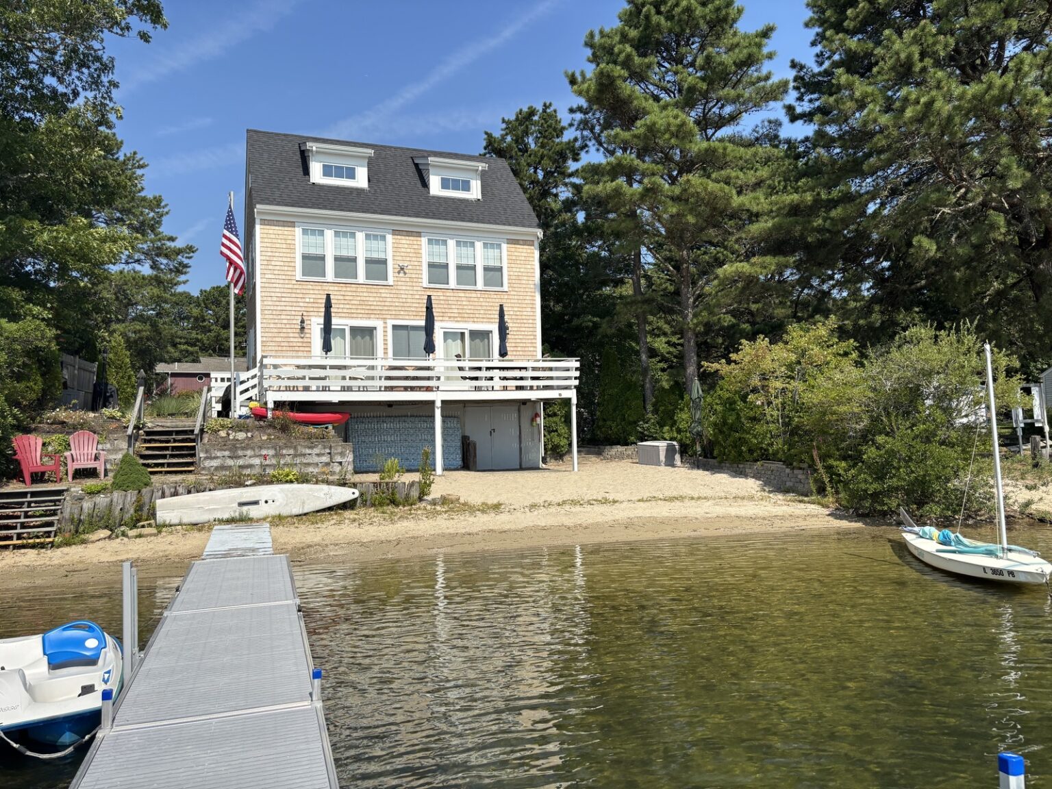 2nd Story Home Addition for Plymouth summer cottage on pond