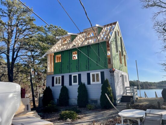 Front Framing for Home Addition