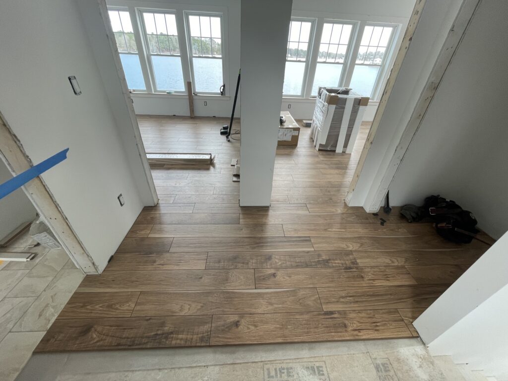 Flooring for 2nd story Home Addition in Plymouth