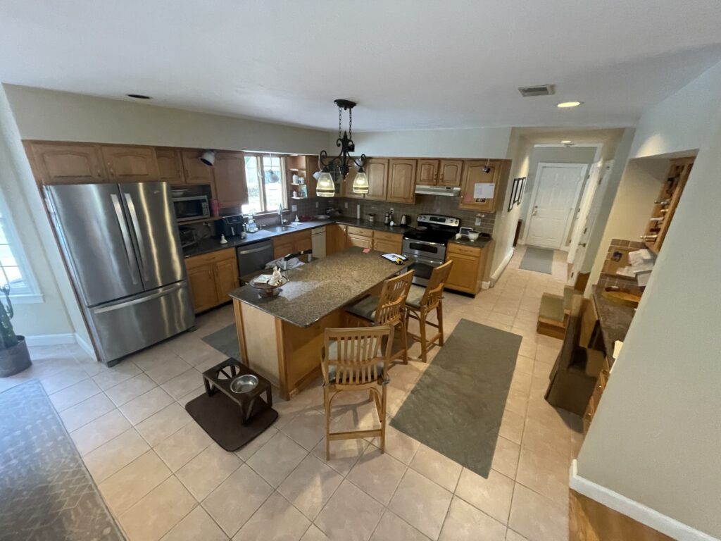 Original kitchen in Kingston prior to remodeling